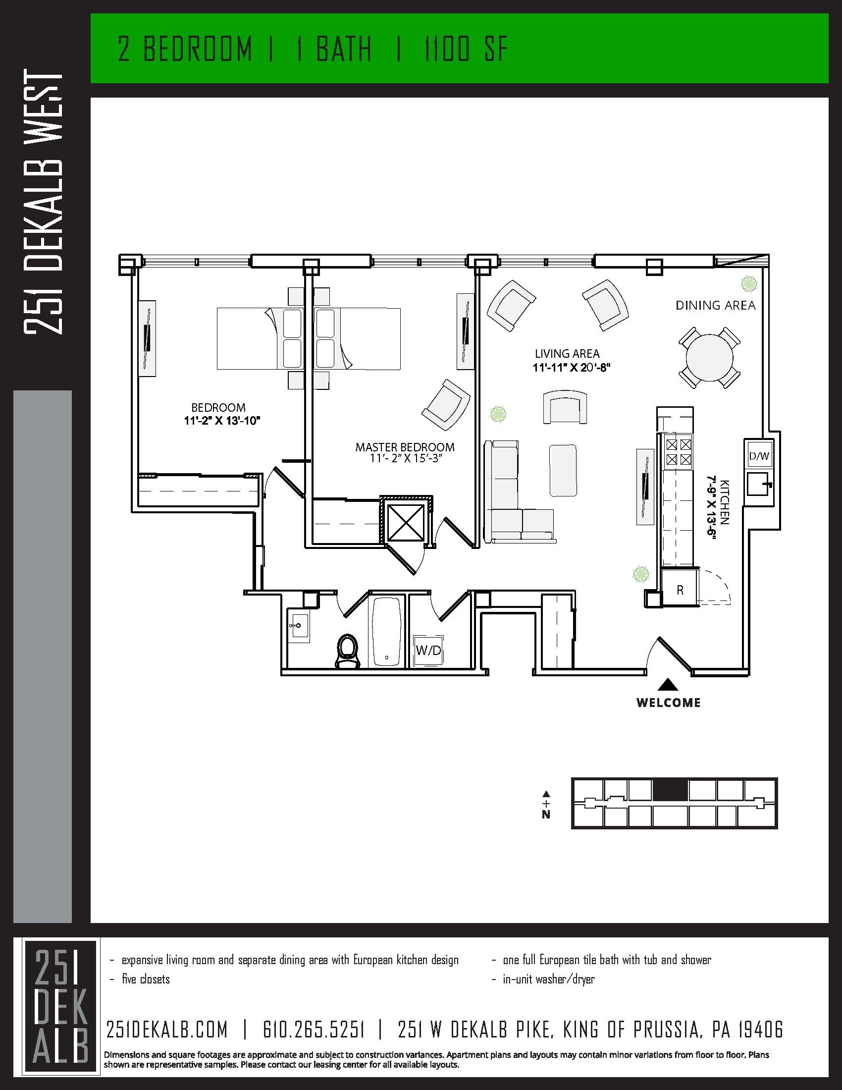 2 Bedroom