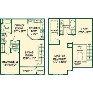 2 Bedroom