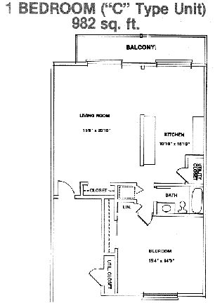 1 Bedroom Rivendell at Edison