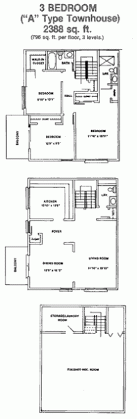 3 Bedroom Townhouse at Rivendell at Edison