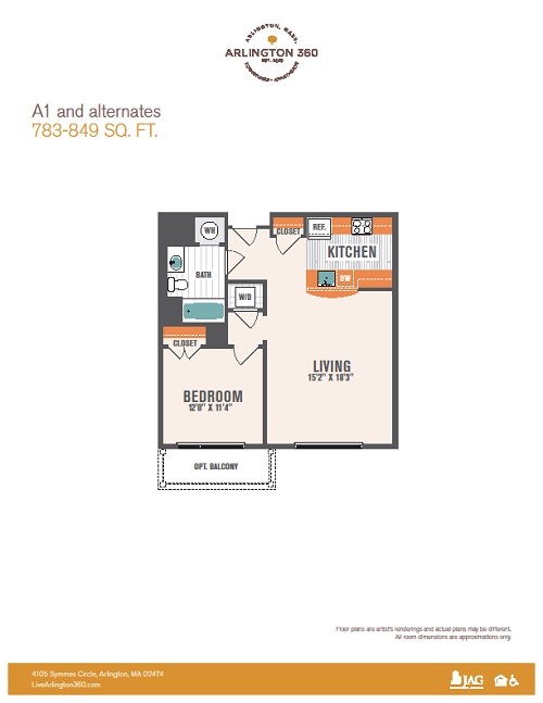 One Bedroom - A1