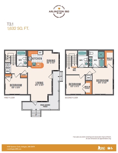 Two Level Townhomes - T3.1