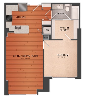 1 Bedroom A