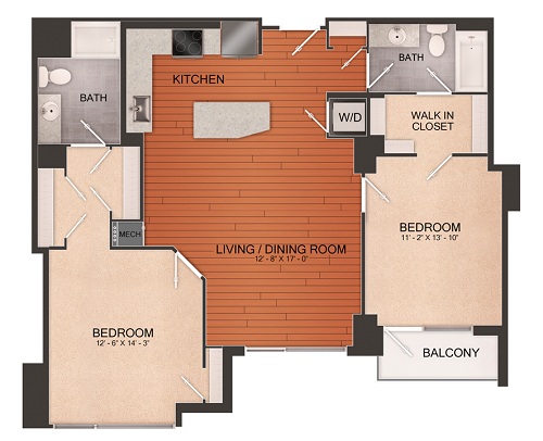 2 Bedroom A