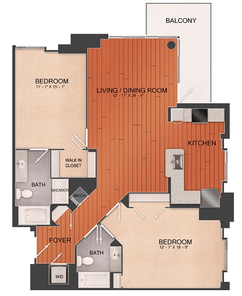 2 Bedroom B