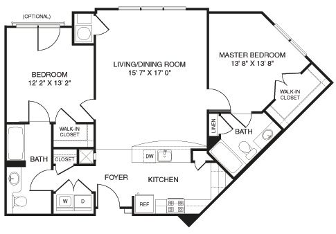 2 Bedroom