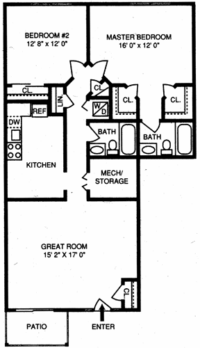 2 Bedroom A at Rivendell Village