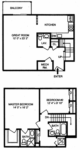 2 Bedroom Townhouse D at Rivendell Village