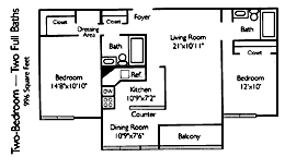 2 Bedroom