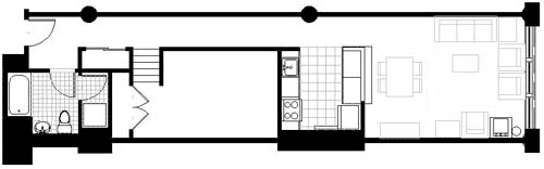 1 Bedroom with Platform