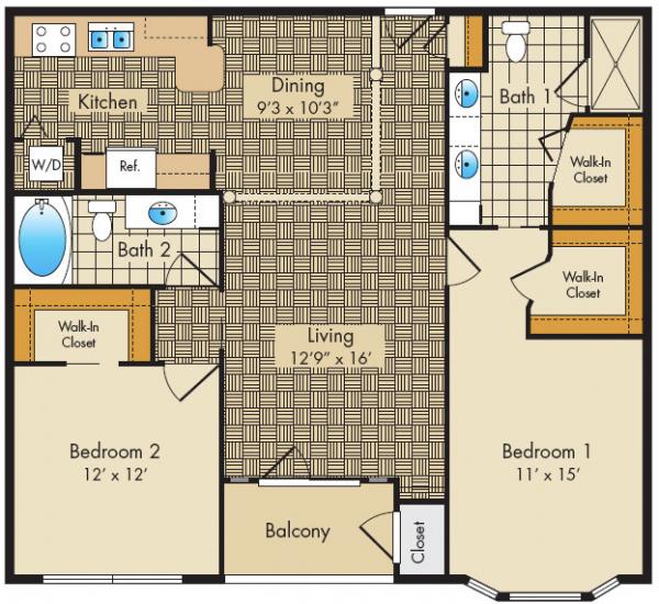 2 Bedroom