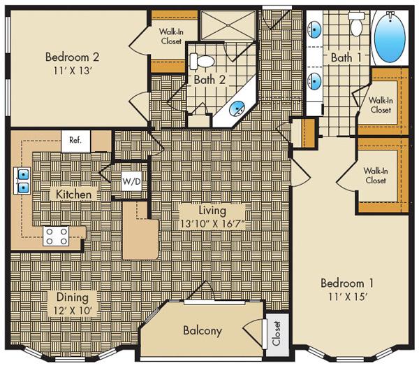 2 Bedroom