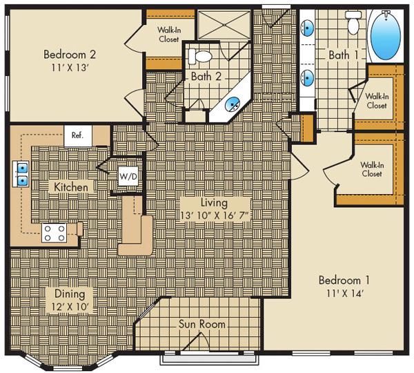 2 Bedroom