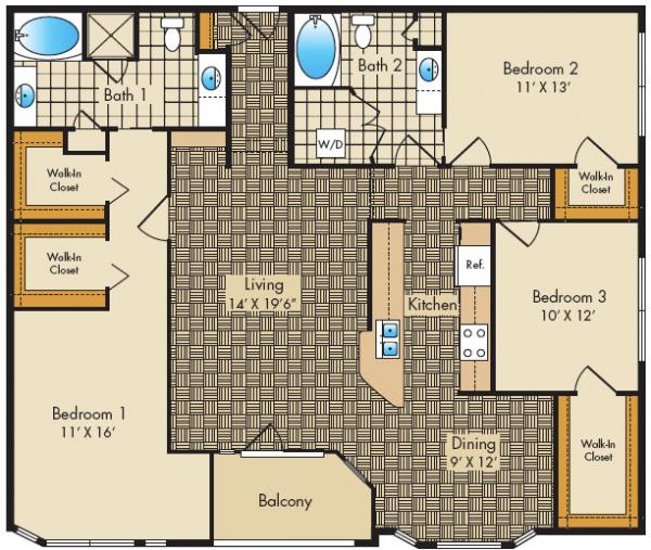 3 Bedroom