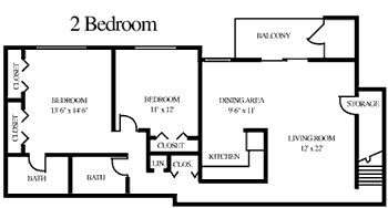 2 Bedroom