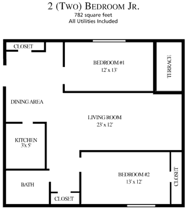 2 Bedroom Junior