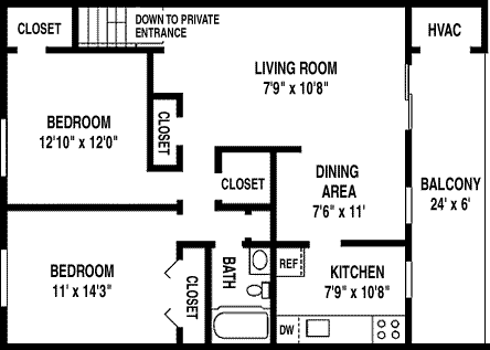 2 Bedroom