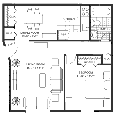 1 Bedroom