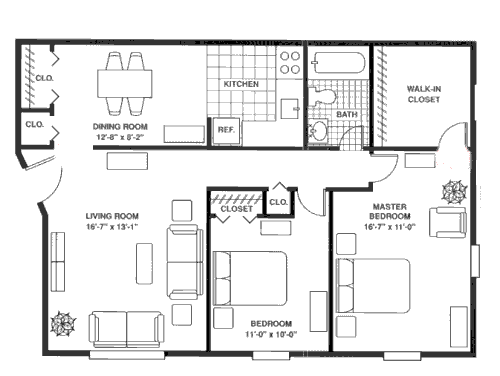 2 Bedroom