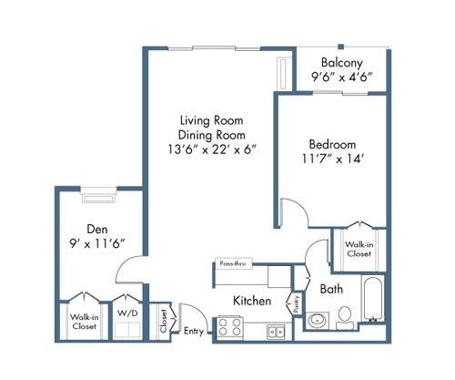 Jefferson 1 Bedroom