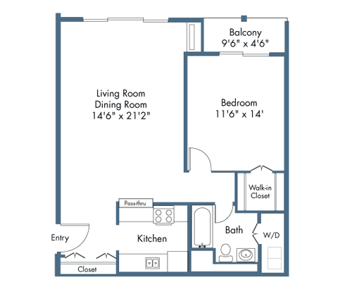 Lincoln 1 Bedroom