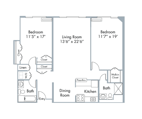 Kennedy 2 Bedroom
