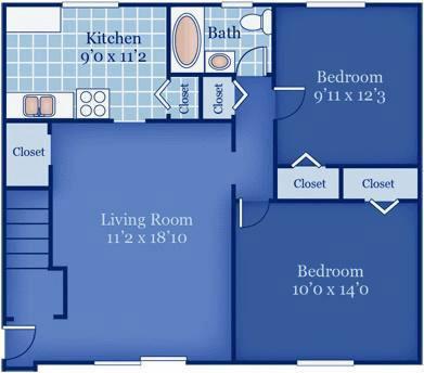 The Colonial 2 Bedroom