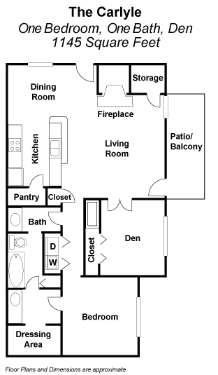 The Carlyle 1 Bedroom