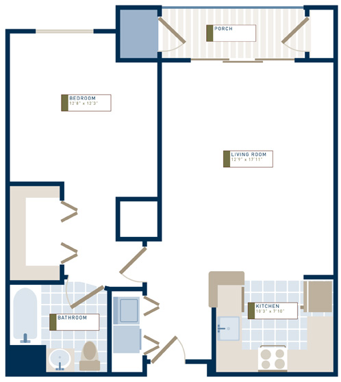 The Asbirch 1 Bedroom