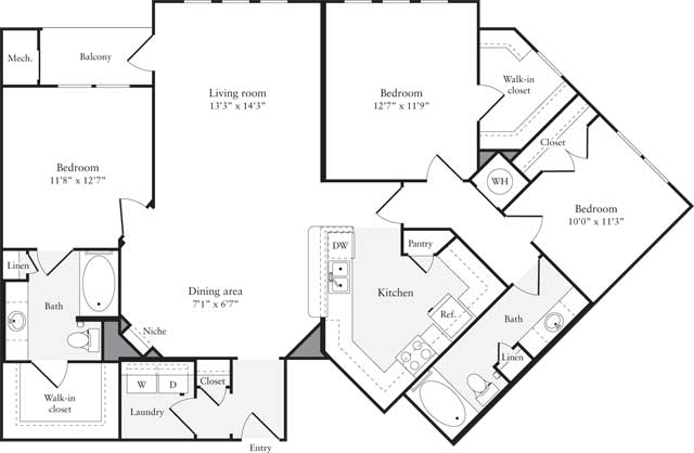 3 Bedroom