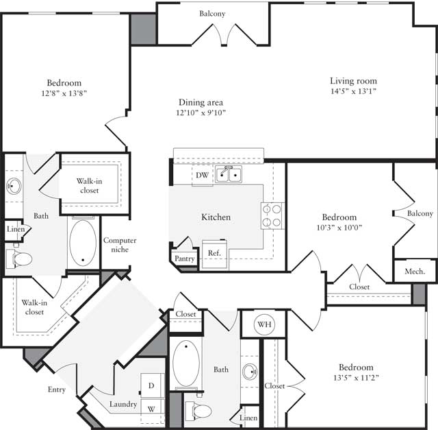 3 Bedroom