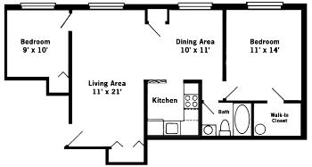 2 Bedroom