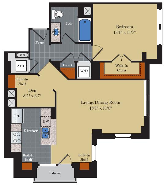 1 Bedroom #3
