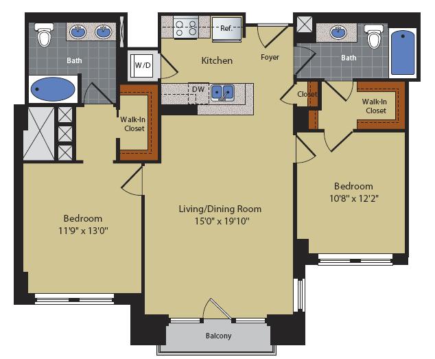 2 Bedroom