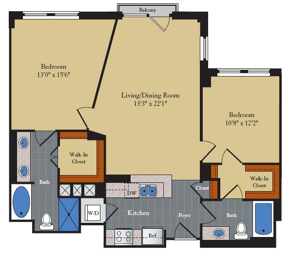 2 Bedroom #2