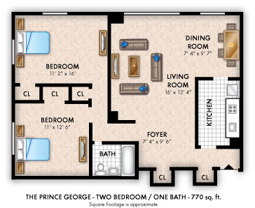2 Bedroom Prince George