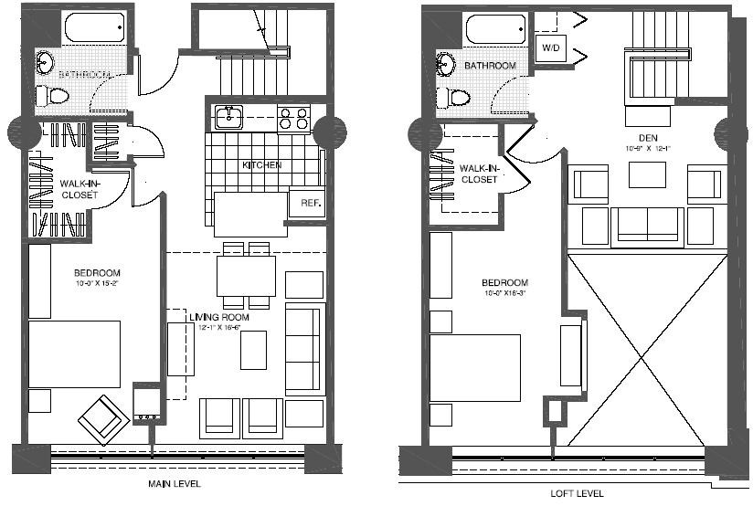 2 Bedroom Bi-Level w/Den