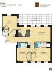2 Bedroom w/ Study